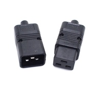PDU/UPS Socket Standard IEC320 C19 C20 16A 250V AC Electrical Power Cable Cord Connector Removable p