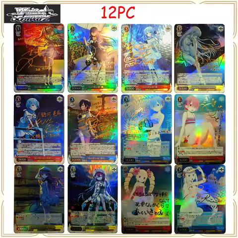 Anime Weiss Schwarz DIY ACG Boys Games Toys Collectible Cards Christmas Birthday Gift Suzumiya Haruh