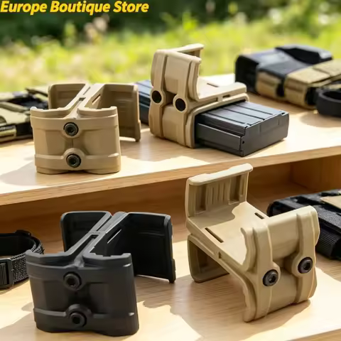 Universal Rifle Mag Parallel Connector M4 AR-15 Double Magazine Coupler Tactical Hunting Accessories