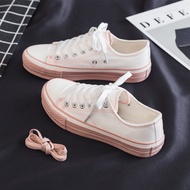 D0512 Spring Summer Trendy Shoes ins Canvas Shoes Female Korean Version Breathable Harajuku All-Matc