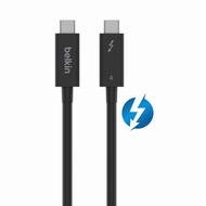 Belkin INZ002/005 สาย Thunderbolt 4/5 รองรับกำลังไฟ 100W/240Wสัญญาณภาพ 8K และโอนข้อมูล 40Gbps/80Gbps