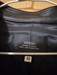 GINKOO 小羊皮皮衣
