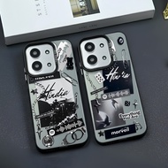 Softcase Redmi 15C 4G Latestpoco C85 4G Hologram Casing Imd Black Premium Matte HHX-09