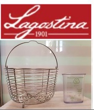 Lagostina 不銹鋼蒸籃 及 量杯