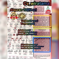 PROMO Cod] AL Quran Terjemah dan Latin Perkata MUSHAF JUMBO A3 LANSIA