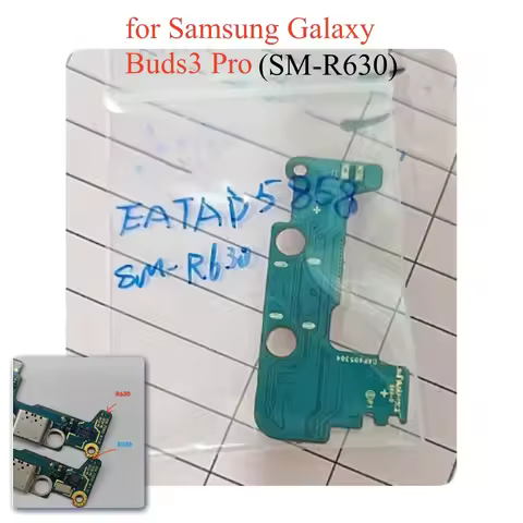 Headset Charging Circuit Board for Samsung Galaxy Buds3 Pro (SM-R630) Battery Compartment Smart Blue