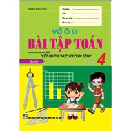 TRI Book - Math exercise notebook 4 (Connecting knowledge to life) - HA
