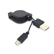 Retractable Micro USB Data Sync Charger Cable for Htc C110E Radar A810E Z715E G18 Sensation Xe Smart