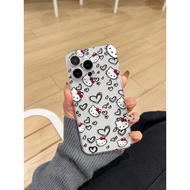 Soft clear VIVO case hp with Kitty cat and cute heart Motif for VIVO Y02T Y15 AS Y16 Y02S Y11 Y12 Y1