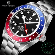 PAGANI DESIGN BB58 Automatic Mechanical Watch For Men Original 40MM GMT Watch Men Stainless Steel 20