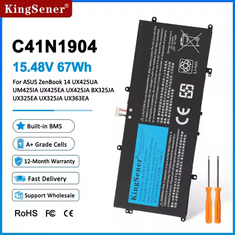 KingSener C41N1904 C41N1904-1 Laptop Battery for ASUS ZenBook 14 UX425UA UM425IA UX425EA UX425JA BX3