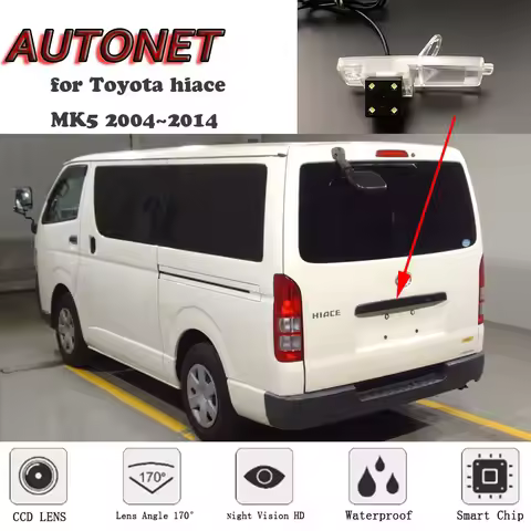 AUTONET camera For Toyota Hiace H200 Commuter RegiusAce Ses'fikile Ventury Quantum MK5 2004~2014 Bac