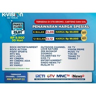 Promo Voucher Paket CLING Kvision 1Tahun/360 Hari MNC GROUP K-VISION