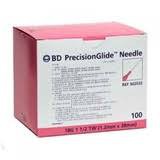 BD PRECISIONGLIDE NEEDLE 18G x 1-1/2" (1.2MM x 38MM) 100'S (EXP:2/29) bd 18g needle bd needle