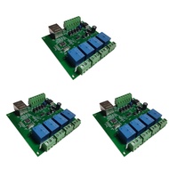 (MFAV) 3X LAN Ethernet RJ45 /IP WEB Remote Control Board with 4 Channels Relay UDP W5500 Networking