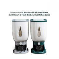 Automatic Rice Dispenser 10Kg Rice Dispenser Multipurpose Rice Storage Container
