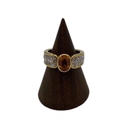 SWAROVSKI rings -- No. 6 GLD Women Direct from Japan Secondhand
