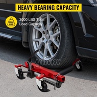 2 PCS Set Wheel Dolly Car 3000 lbs Wheel Dolly Car Jack Dolly 12'' Wheel Jacks Cars Vehicle Position
