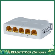 Gigabit PoE Extender 802.3af/At/Bt 5 Port PoE Repeater Vlan Extend Additional 100m(328ft) of Power a