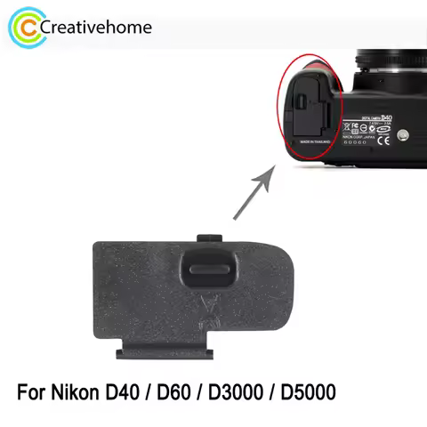 Replacing Battery Cover For Nikon D40 / D60 / D3000 / D5000 Camera Repair Replacement Part