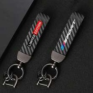 1pc Carbon Fiber Colorful Key Chain, Suitable For BMW 1 Series, 3 Series, 5 Series, 7 Series, 2 Seri