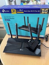TP-Link Wi-Fi 6 Router 路由器 (AX1500 Archer AX10)(已賣)