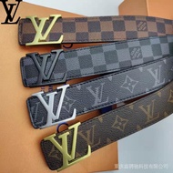 LV belt! The new fashion birthday gift leather belt unisex belt ready stock! RCJX