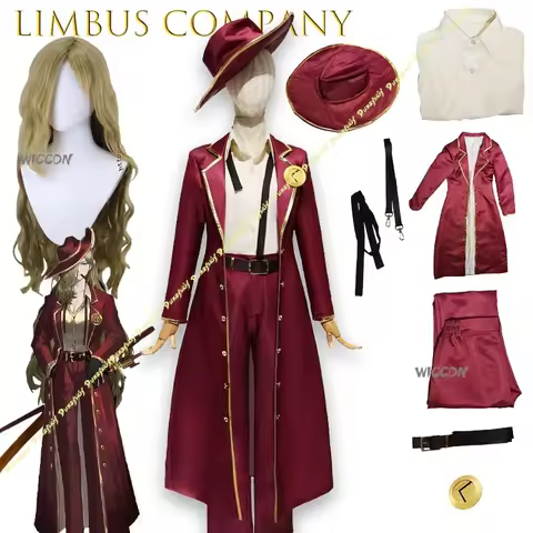 Limbus Company Valencina Cosplay Costume Full With Signature Dual Sword Accessories Role Play Anime 