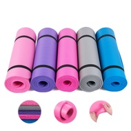NBR Yoga Mat anti slip training mat workout mat For Gym Home Fitness excercise mat workout Pilates w