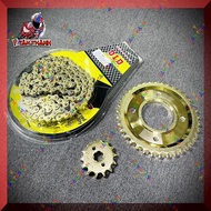 Nhông sên đĩa DID vàng wave RSwave s110 MS48