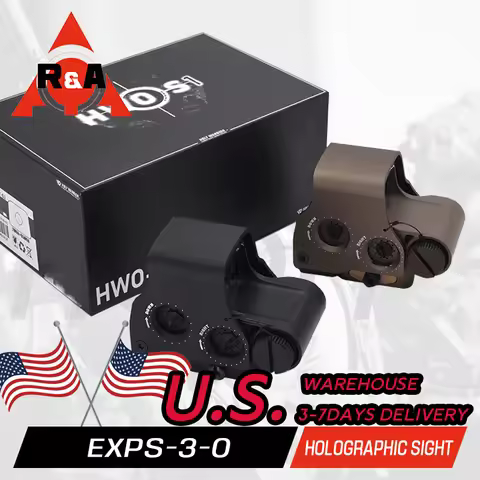 US STOCK Holy Warrior S1 EXPS-3-0 NV Function 558 Holographic Red Dot Sight for Hunting Airsoft with