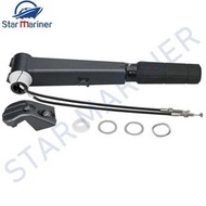 6B4-42111-00-4D Throttle Handle Steering Assy With Cab For Yamaha Outboard Motor 2T 9.9HP 15HP 6B3 6