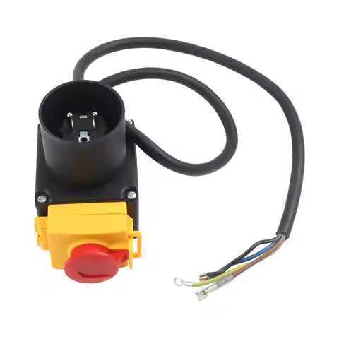 Electromagnetic Switch KOA7 250V 12A Motor Protection with IP54 Rating for Wood Splitting and Log Cu