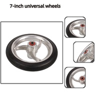 7-Inch Universal Wheels: Designed to Replace 7-Inch Medical Wheels, Wheelchair Wheels, and Hand Cart
