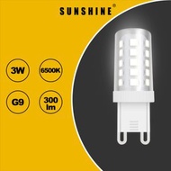 LED燈膽(G9米仔膽) - 3W / G9 / 白光6500K / AC220V #LED玉米燈 #LED米仔膽 #LED燈泡 (LG9B-3D)