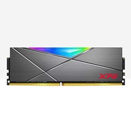 XPG DDR4 D50 RGB 16GB (2x8GB) 3200MHz PC4-25600 U-DIMM 288-Pins Desktop Memory CL16-20-20 Kit Grey (