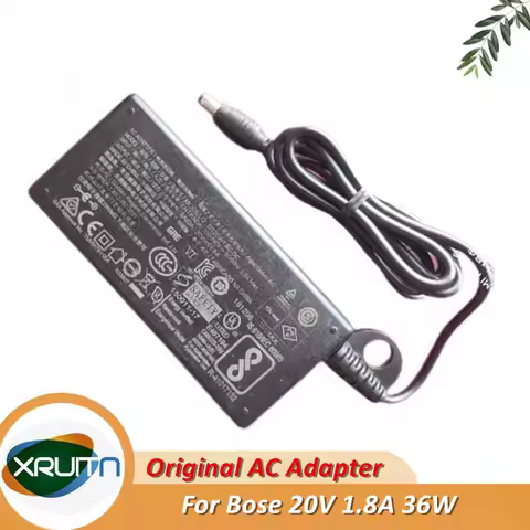 Genuine DT20V-1.8C-DC AC Adapter 20V 1.8A 36W Sound Bar Charger For Bose Solo 5 TV Sound System Powe