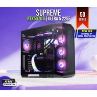 INVADER SUPREME S06 | RTX 5070Ti | ULTRA CORE 5 225F GAMING DESKTOP