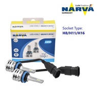 100% Genuine NARVA Germany Range Performance LED (Headlight / Foglight) Bulb 12V-24V 6500K H4 H7 H8 