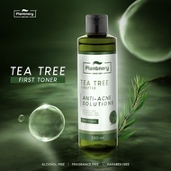 Plantnery Tea Tree First Toner 250 ml โทนเนอร์ ที ทรี และควบคุมความมัน รู้สึกรูขุมขนกระชับ บอกลาปัญหาสิว
