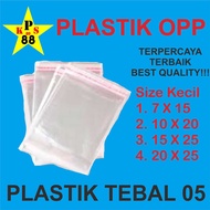 FOOD OPP PLASTIC 7X15 - 10X20 - 15X25 - 20X25 - BREAD OPP - CAKE OPP