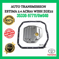READY STOCK ORIGINAL AUTO TRANSMISSION FILTER (35330-0W040) TOYOTA ESTIMA 2.4 ACR50 WISH ZGE22 VELLF