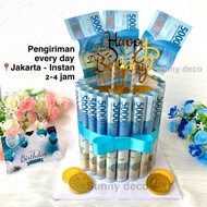 MONEY CAKE KUE UANG ULANG TAHUN Birthday cake kue uang ultah