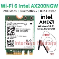 Wifi 6 Wireless Card Intel Ax200 Bluetooth 5.1 Ax Ac Ngff M.2 2G 5G M2