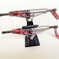 Independent  TRUCK 5.25 INCH 139MM DOUBLE HOLLOW TRUCK SKATEBOARD TRUCK 2PCS FREE BOLTS 25MM DIY DOU