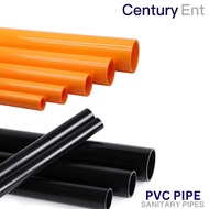 Per Mtr 1m 1.5m | PVC Pipe Orange S600 &amp; Black | 2” 3” 4” | Plumbing Sanitary Pipes | Sold Per Meter