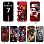 Redmi 9 t 6A 7A 8A 9A 9C NFC Note 9T K70 e K70 Pro N2 ECR7 Cristiano Ronaldo Soft black phone case