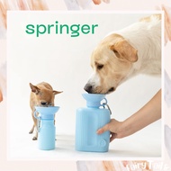 American Springer Pet Classic Outing Water Bottle Non-Toxic Pet Water Bottle Pet Folding Water Bottl