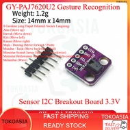 GY-PAJ7620U2 Gesture Recognition Sensor I2C Breakout Board 3.3V