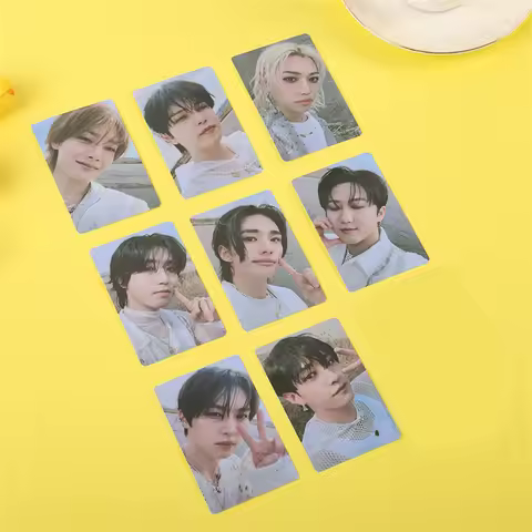 KPOP Photocard HYUNJIN FELIX Changbin Bangchan ATE Merch New Album Lomo Cards Photobook Card Poster 